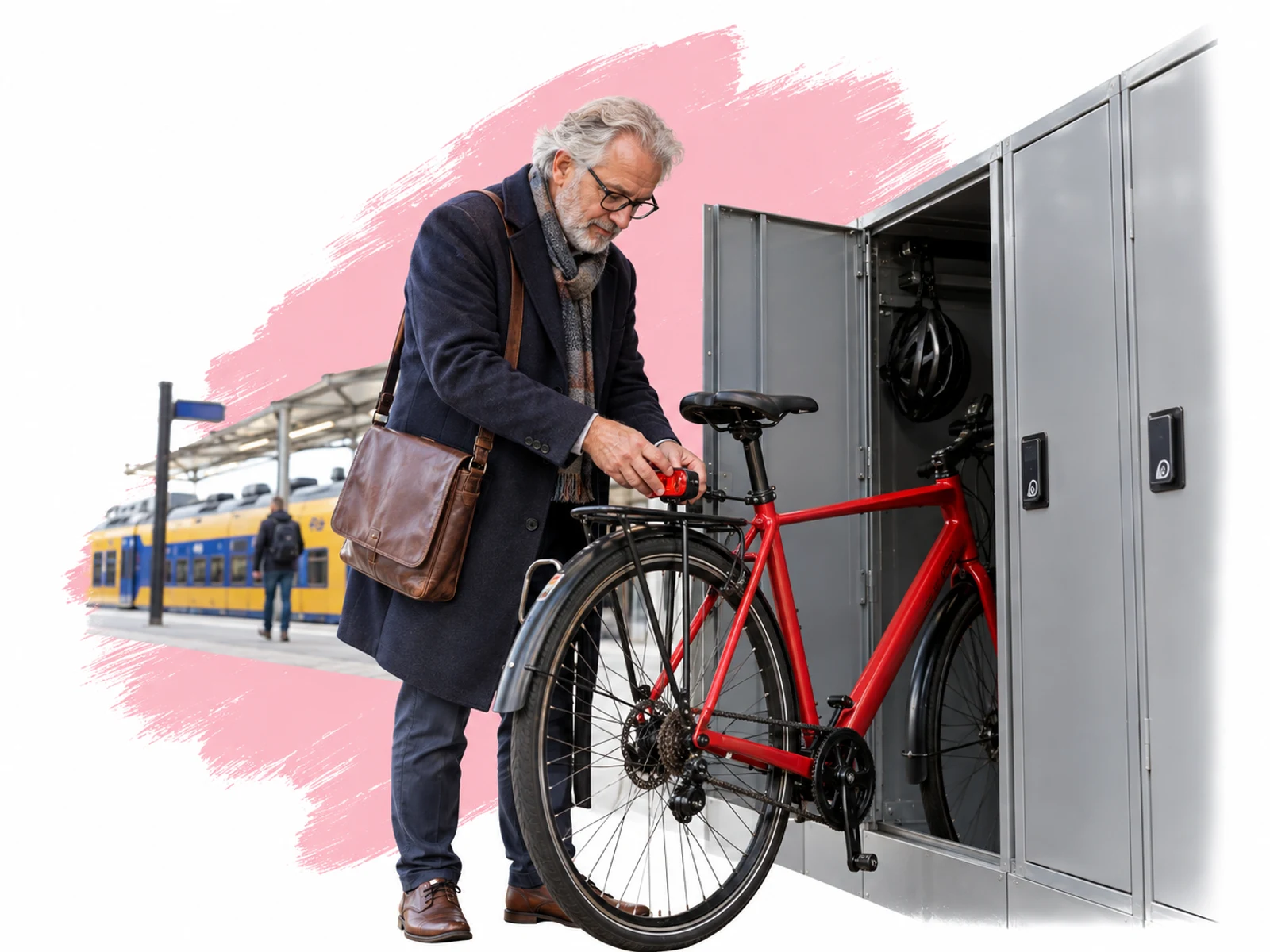 Ondernemer plant zakelijke mobiliteit