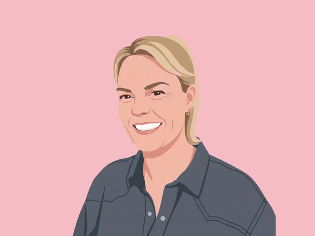 Nanda Portret van Nanda