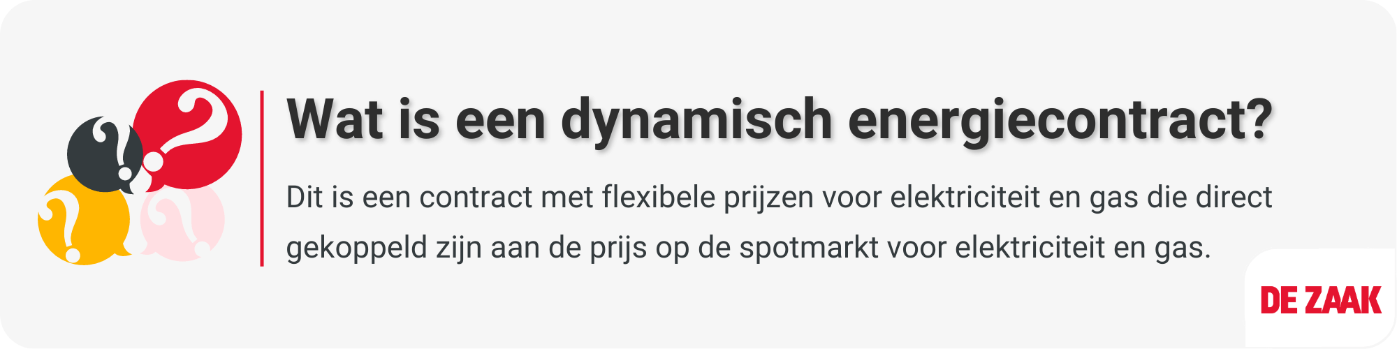 Wat is een dynamisch energiecontract