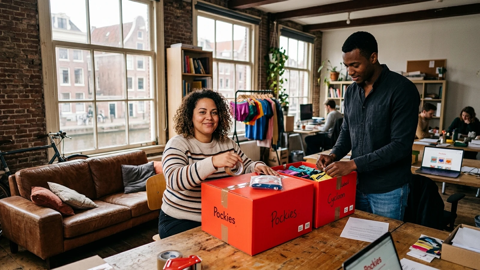 Extra onderbroek voor een trouwe klant