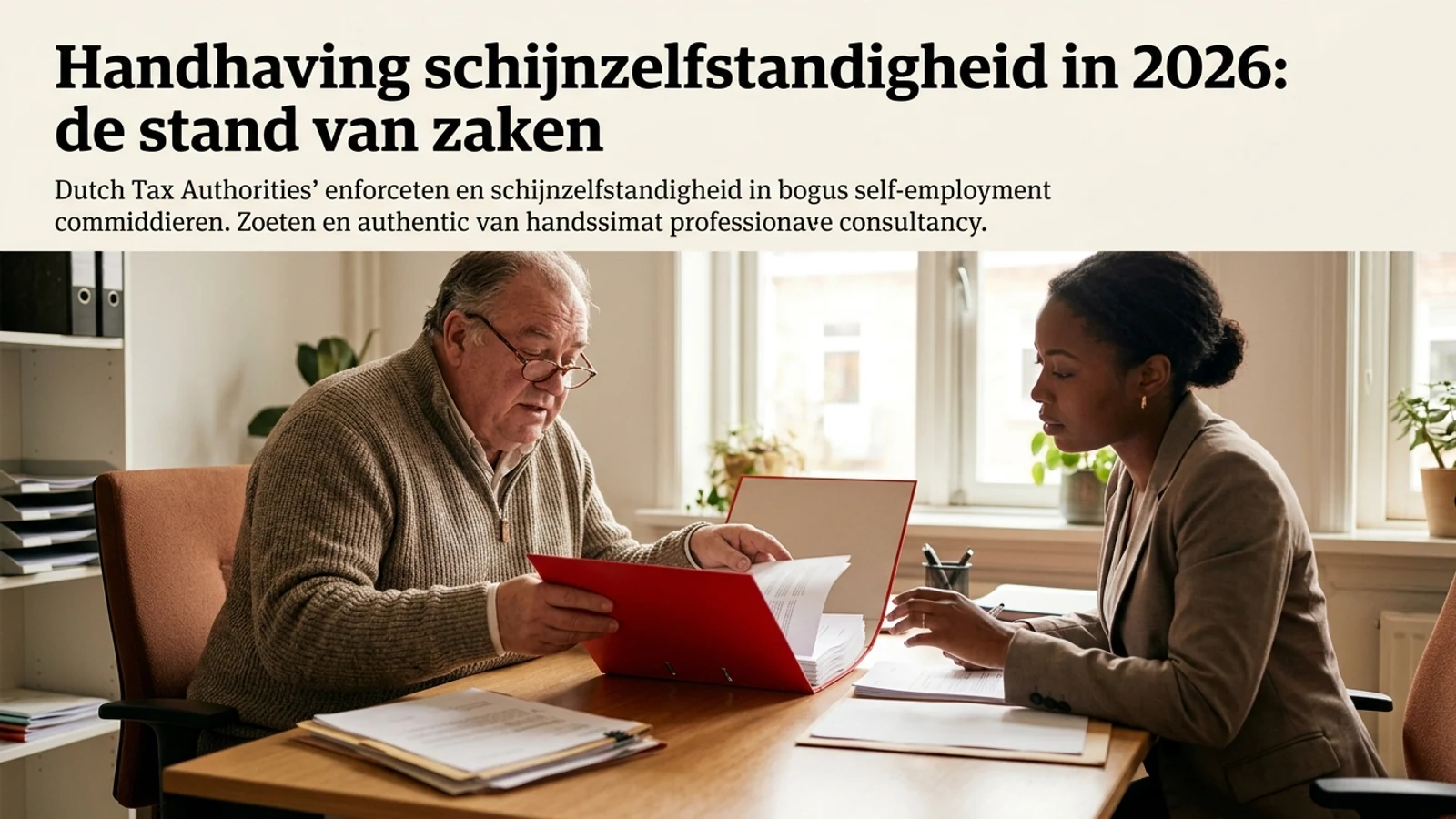 Handhaving schijnzelfstandigheid in 2026: de stand van zaken