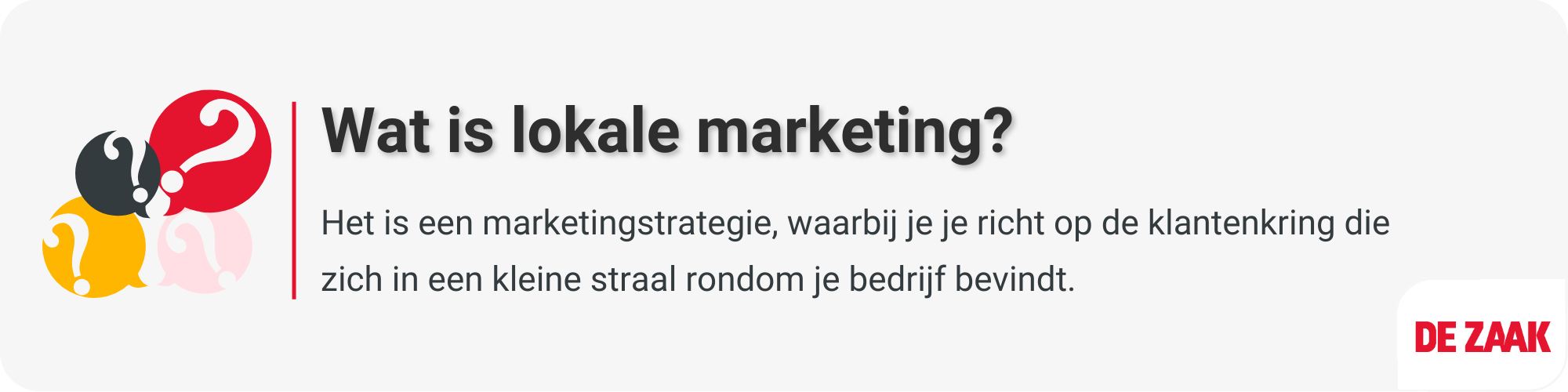 Definitie - Lokale marketing (1)