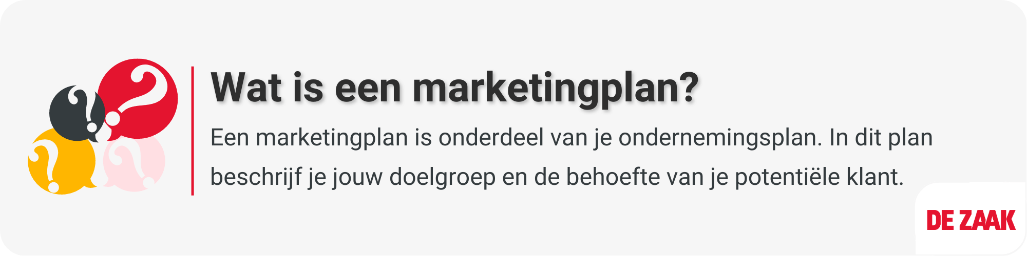 Wat is een marketingplan