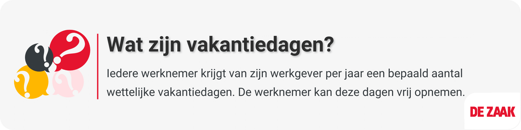 Definitie - vakantiedagen (1)