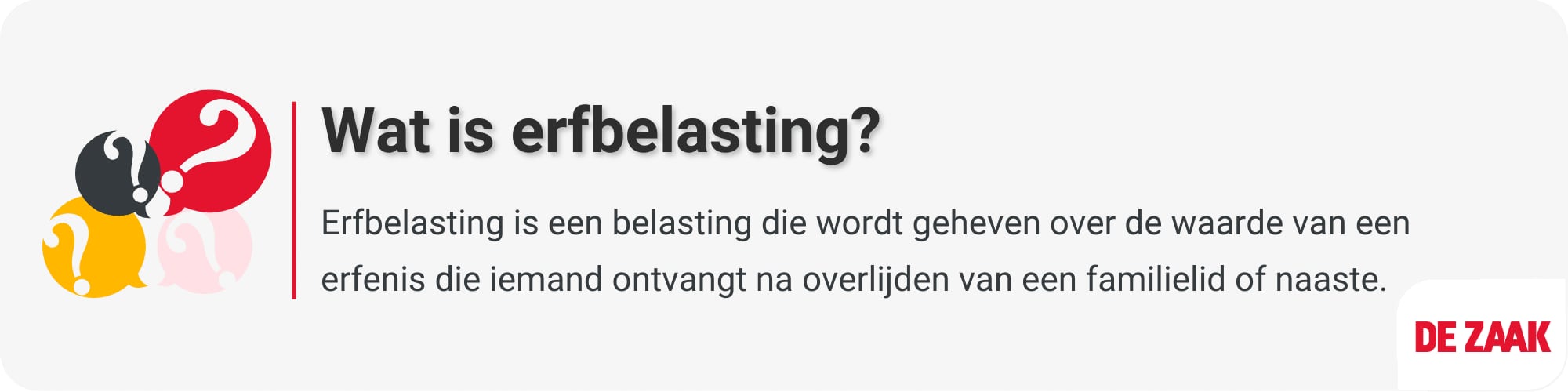 Definitie - Erfbelasting
