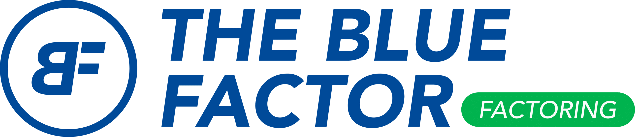 The Blue Factor Logo