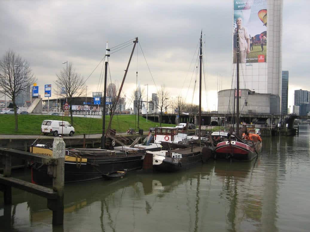 Locatie Joram en Niko in Rotterdam. Foto: Eva de Jong
